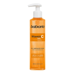 Babaria Vitamina C Gel de Limpeza Facial Iluminador 200ml
