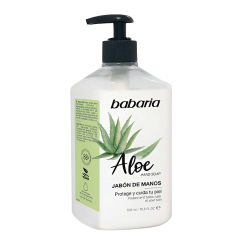 Babaria Aloe Vera Sabonete Líquido de Mãos Hidratante 500ml