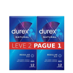 Durex Preservativos Duo Natural Plus