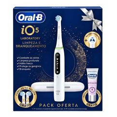 Oral-B iO5 Pack Oferta de Limpeza e Branqueamento
