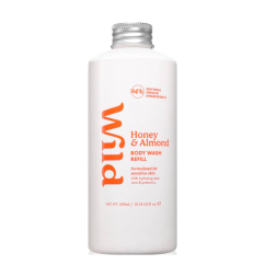 WILD Gel de Banho Natural Recarga Mel e Amêndoa 300ml