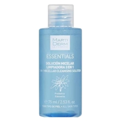 Martiderm Essentials Solução Micelar de Limpeza 3-em-1 75ml