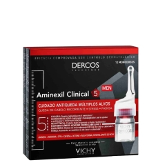 Dercos Aminexil Clinical Ampolas Tratamento Antiqueda Homem