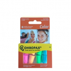 Ohropax Color Tampões Auriculares Espuma 8unid.