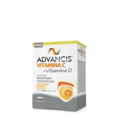 Advancis Vitamina C+D Cápsulas 30un.