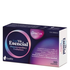 Exelvit Essencial Preconceção e Gravidez Cápsulas 30un.