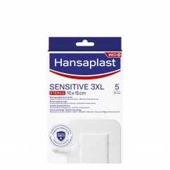 Hansaplast Sensitive 3XL Pensos 10x15cm 5un.