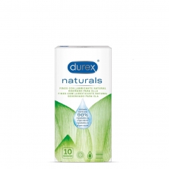 Durex Naturals Preservativos Lubrificantes 10un