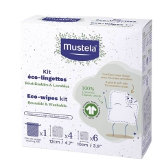 Mustela Eco-wipes Discos Reutilizáveis