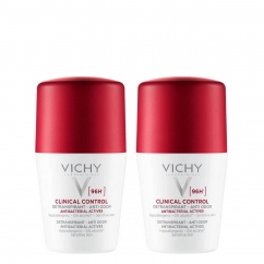 Vichy Clinical Control 96H Antitranspirante Roll-On Pack 2x50ml