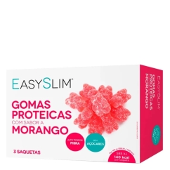 EasySlim Gomas Proteicas Morango Saquetas 3un.