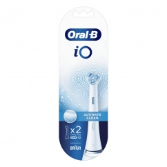 Oral-B iO Ultimate Clean Branca Recarga Escova 2unid.