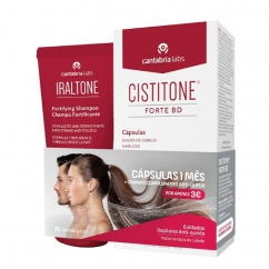 Cistitone Forte BD Kit Antiqueda Cápsulas + Shampoo Fortificante
