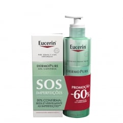 Eucerin Dermopure Oil Control Pack Gel Limpeza + Fluido Matificante