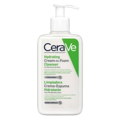 Cerave Hydrating Cream To Foam Cleanser Creme Espuma de Limpeza 473ml