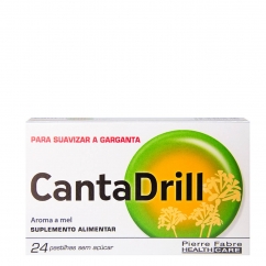 CantaDrill Garganta Pastilhas Sem Açúcar 24un.