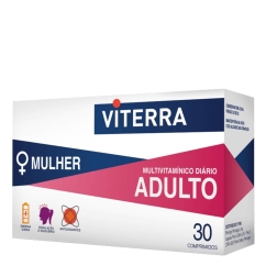 Viterra Mulher Suplemento Multivitamínico Adulto Comprimidos 30un.