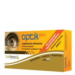 Optik Plus Comprimidos Mastigáveis 30un.