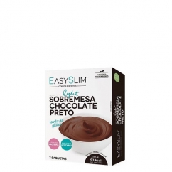 Easyslim Sobremesa Light Sabor Chocolate Preto 3x25,5gr
