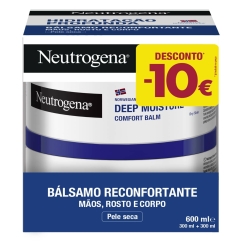 Neutrogena Deep Moisture Pack Bálsamo Reconfortante 2x300ml