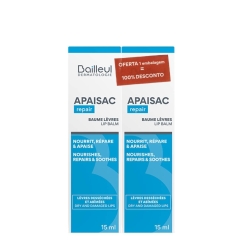 Apaisac Biorga Duo Bálsamo Labial Nutritivo 2x15ml