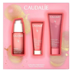 Caudalie Coffret VinoHydra Sérum + Máscara + Gel Duche Rose de Vigne