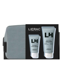 Lierac Homme Coffret Gel Hidratante + Gel de Duche 3-em-1