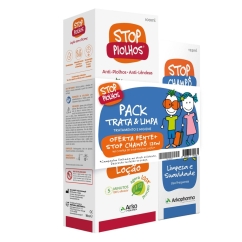 Stop Piolhos Pack Trata & Limpa Loção + Shampoo + Pente