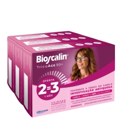 Bioscalin Tricoage50+ Comprimidos Antiqueda 3x30un.