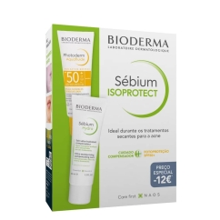 Bioderma Sébium Isoprotect Pack Sébium Hydra + Aquafluide SPF50+