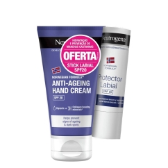 Neutrogena Pack Creme Mãos Anti-Idade Oferta Stick Labial