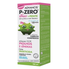 Advancis P-Zero Spray Piolhos 100ml Oferta Pente