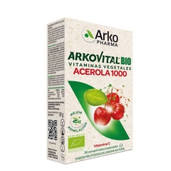 Arkovital Acerola 1000 Comprimidos Mastigáveis 30unid.
