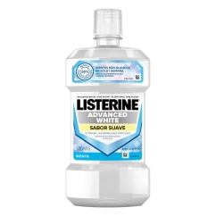 Listerine Advanced White Elixir Sabor Suave