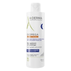 A-Derma Exomega Control Gel de Banho Calmante de Noite 200ml