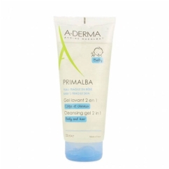 A-Derma Primalba Baby Gel de Limpeza Corpo e Cabelo