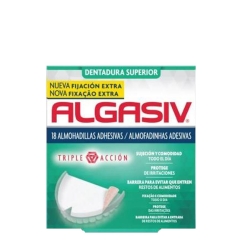 Algasiv Almofadinhas Adesivas Dentadura Superior