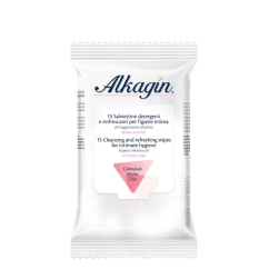 Alkagin Toalhitas Íntimas 15un.