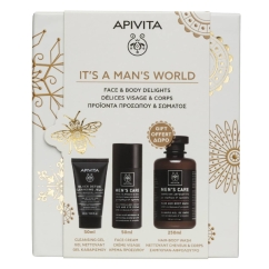Apivita It's a Man's World Coffret Cuidados Masculinos