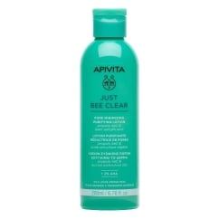 Apivita Just Bee Clear Loção Purificante Redutora de Poros 200ml