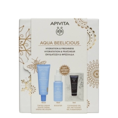 Apivita Aqua Beelicious Coffret Creme com Cor Hidratação e Frescura