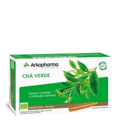 Arkofluido Chá Verde Ampolas
