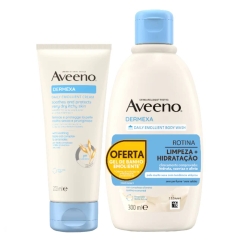 Aveeno Dermexa Kit Creme + Gel de Banho