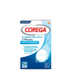 Corega Oxigénio Bio-Ativo Pastilhas Limpeza