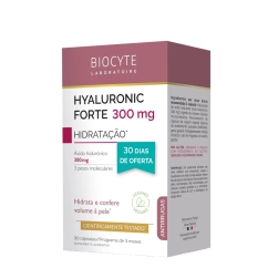 Biocyte Hyaluronic Forte 300mg Cápsulas 3x30unid.