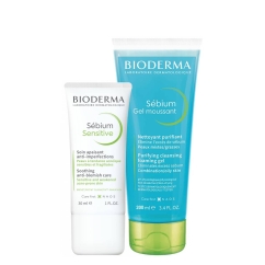 Bioderma Sébium Pack Sensitive Creme Oferta Gel Moussant