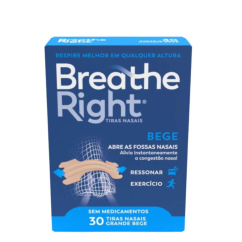 Breathe Right Tiras Nasais Tamanho Grande