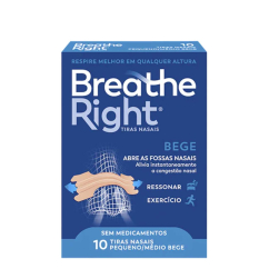 Breathe Right Tiras Nasais Tamanho Pequeno Médio