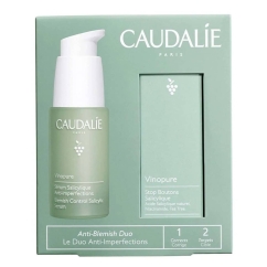 Caudalie Vinopure Coffret Sérum + Stop Borbulhas