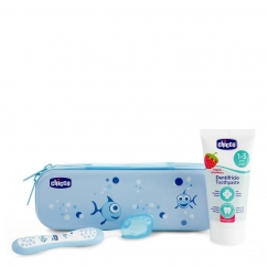 Chicco Kit Higiene Oral 12M+ Azul